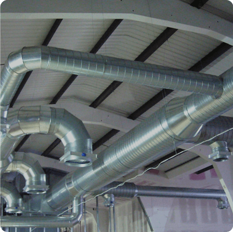 Dessin et coordination des plans de système de ventilation